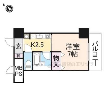 サンタウン竹鼻　Ａの物件間取画像